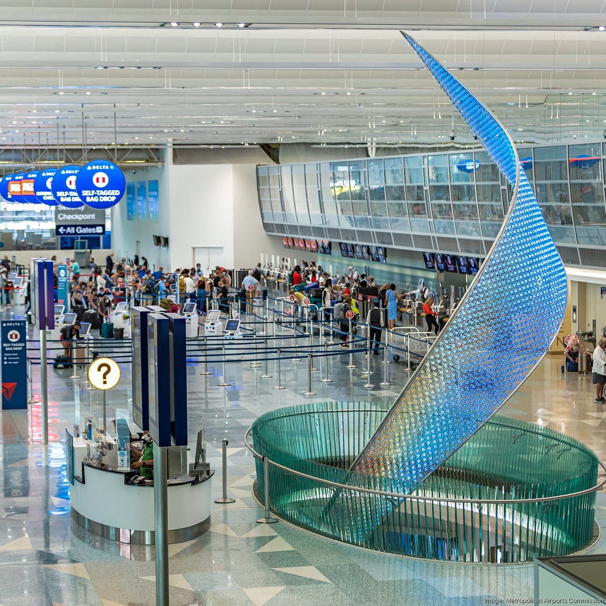 Internationale luchthaven van Minneapolis-Saint Paul.