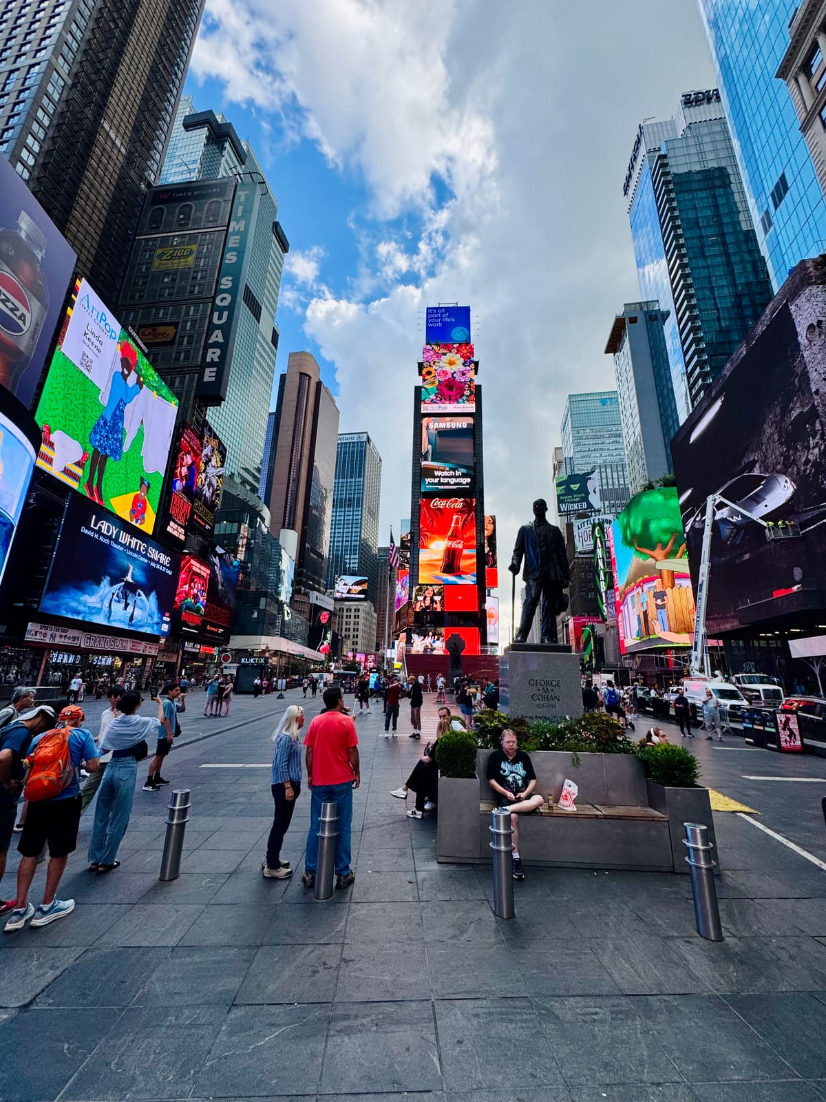 New York City – Times Square ... day 1